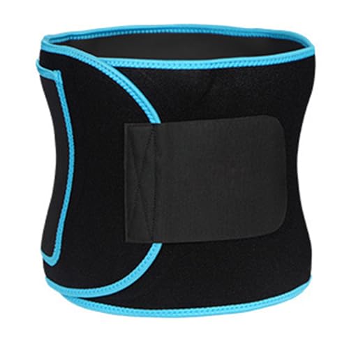 AKTree Rückenstützgürtel zur Linderung von Schmerzen im unteren Rücken, Rückenbandage für Frauen und Männer, atmungsaktiver, Rutschfester Lendenwirbelstützgürtel,Blue,XL von AKTree