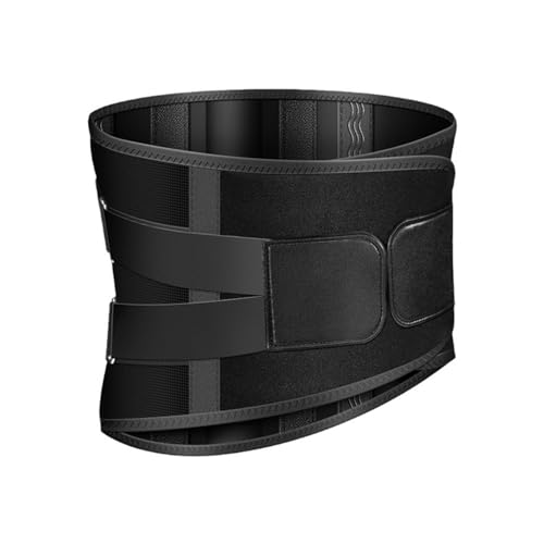 AKTree Taillentrimmer-Gürtel für Herren, Schweißband, Bauchwickel, Taillentrainer für Damen, Bauchfett, Unisex-Taillentrainer,Black,L(93 von AKTree