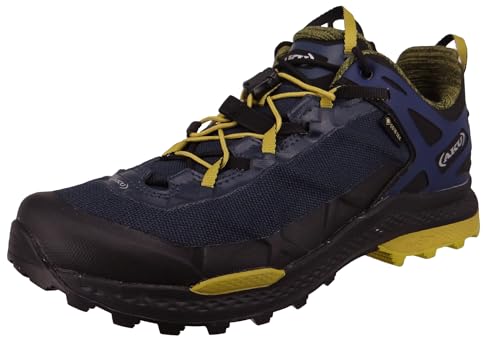 AKU Herren Rocket Dfs GTX Wanderschuhe, Blau/Mustard, 46 von AKU