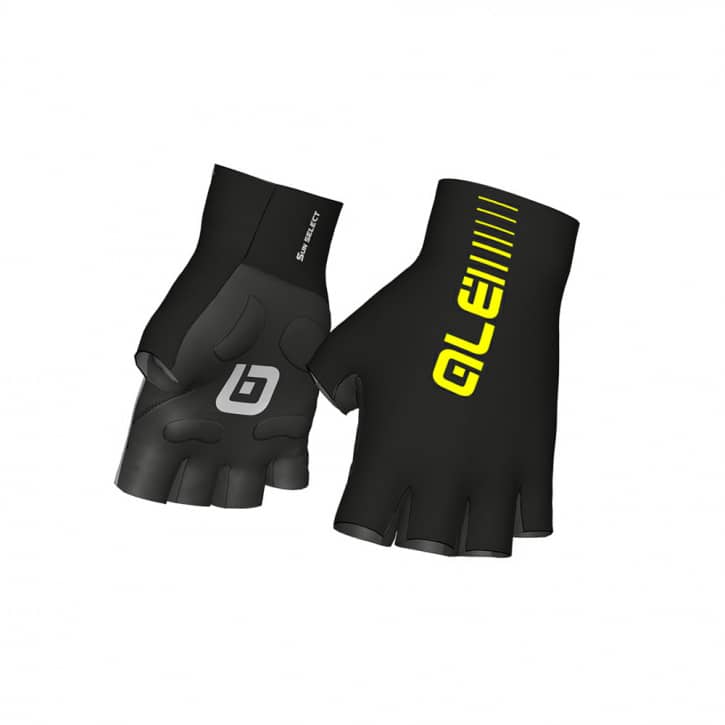 ALE Sunselect Crono Gloves schwarz/gelb L von ALE