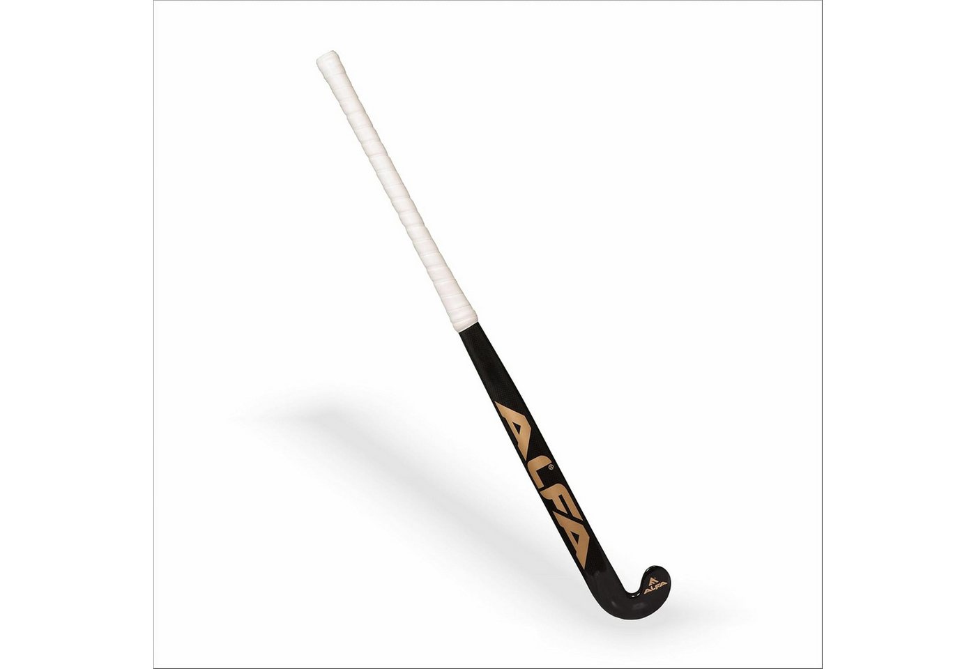 ALFA Eishockeyschläger Indoor I50 Hockeyschläger 36,5" Schwarz 50 % Carbon Hallenstick (Indoor-Feldhockeyschläger für Training und Wettkampf, 36,5", 50 % Carbon Composite, Dual Core, Hybridstruktur, PU-Griff) Leicht & langlebig, hohe Kontrolle, präzises Handling, für alle Levels von ALFA