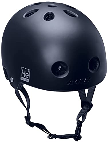 Alk13 Unisex – Erwachsene Helium V2 Sporthelme, Schwarz/Grau, XL von Alk13