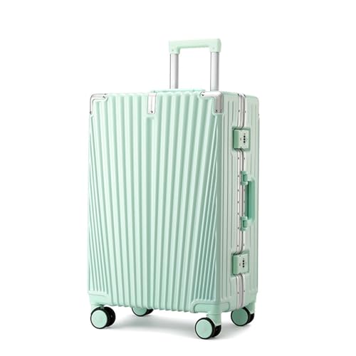 ALLC Koffer Koffer mit 360° leisen Rollen, Leichter Koffer, langlebiger und druckfester Koffer, Koffer mit Aluminiumrahmen Koffer für Unterwegs (Color : C, Size : 22in) von ALLC