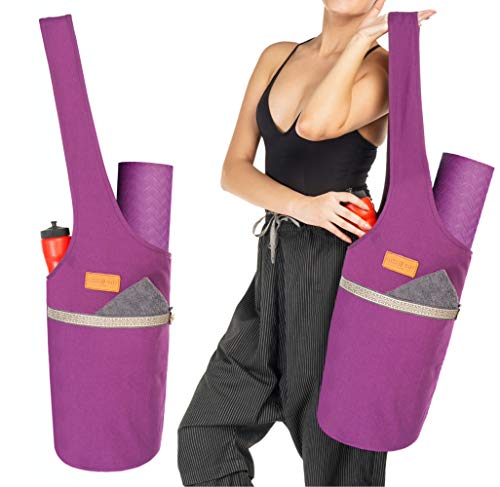ALLEN & MATE Large Yoga Bag (Lila) von ALLEN & MATE