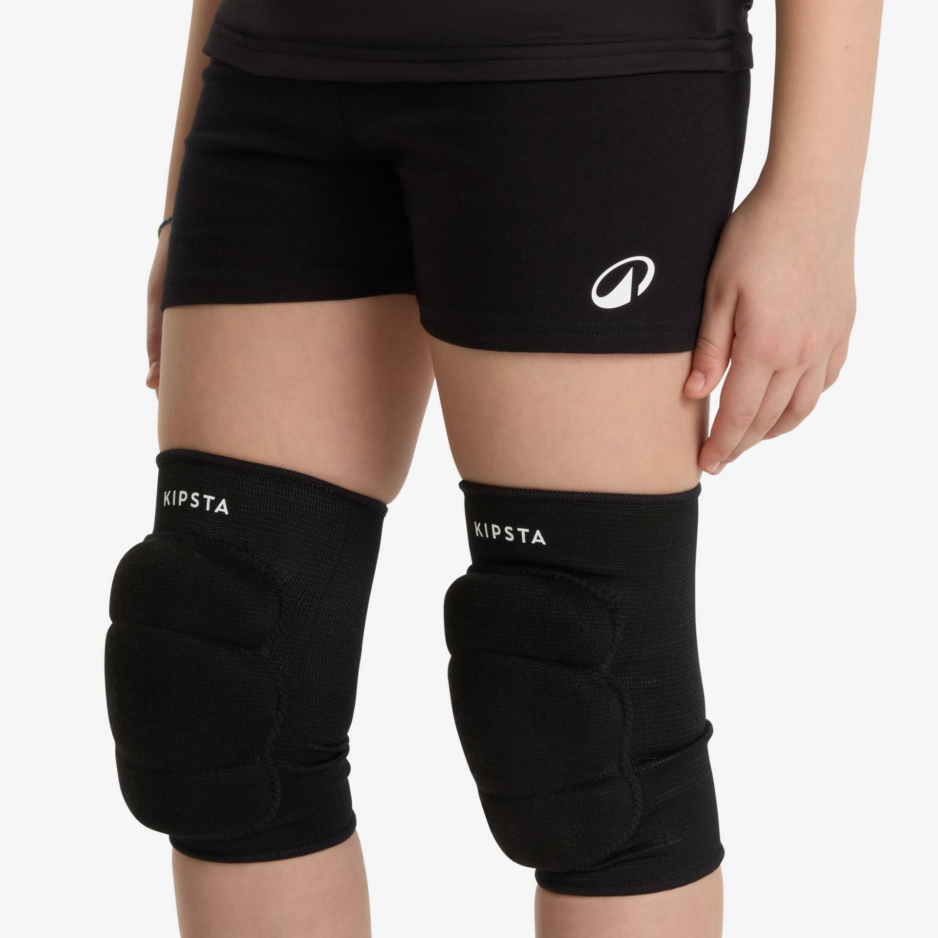 Mädchen Volleyballshorts V100 schwarz von ALLSIX