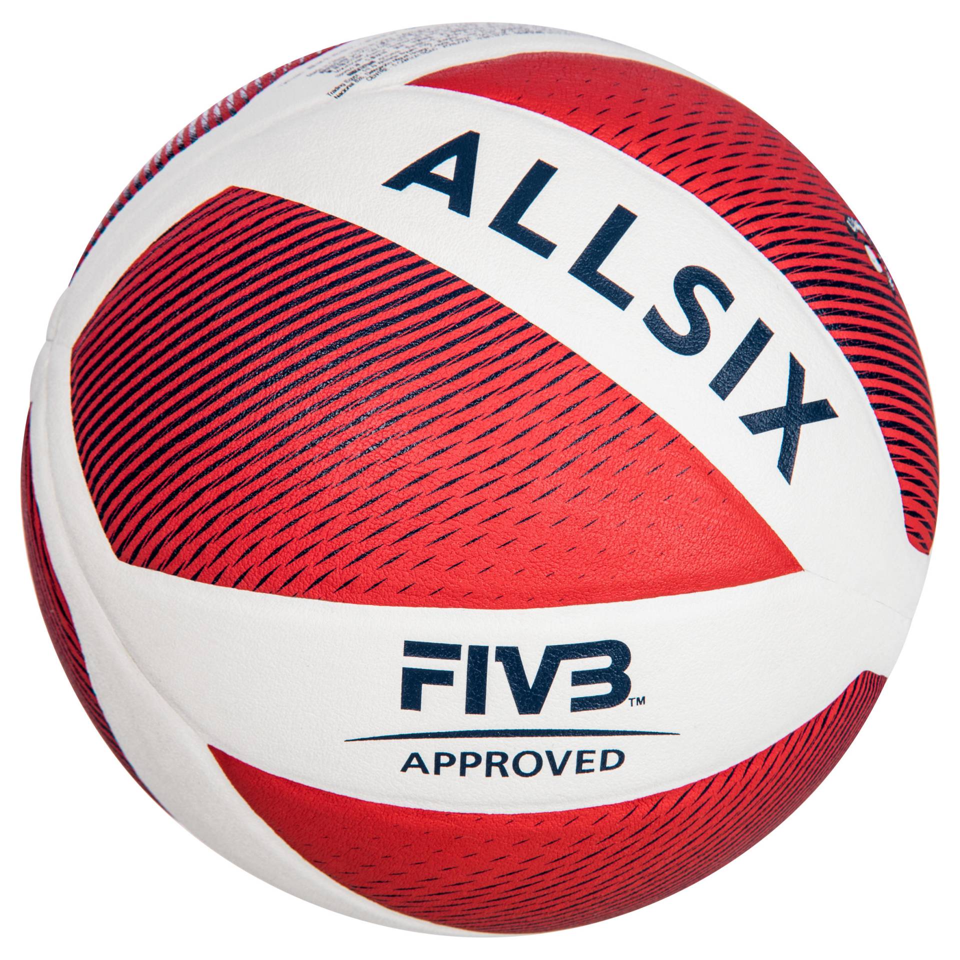 Volleyball - V900 weiss/rot von KIPSTA