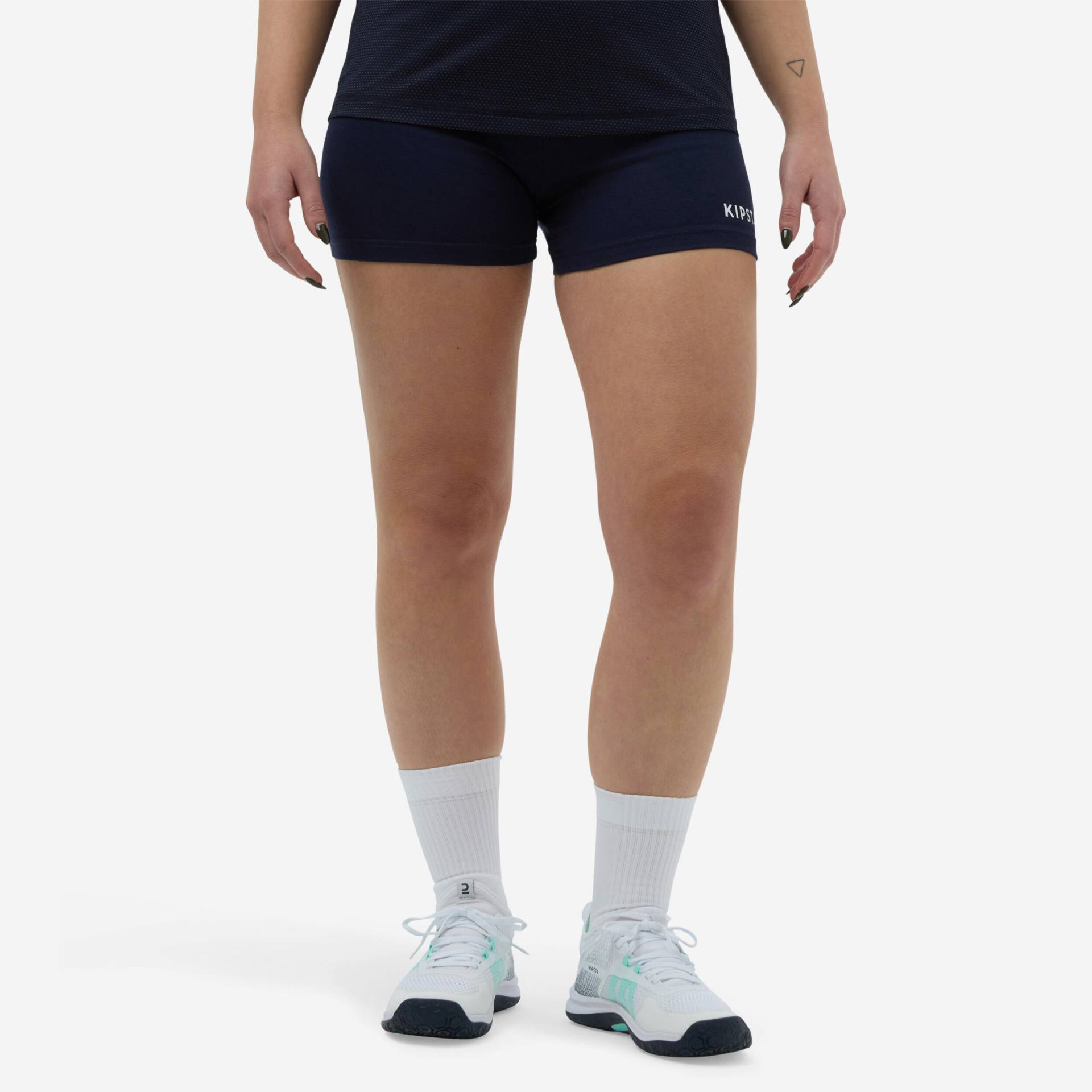 Damen Volleyball Shorts - VSH100 navy von ALLSIX