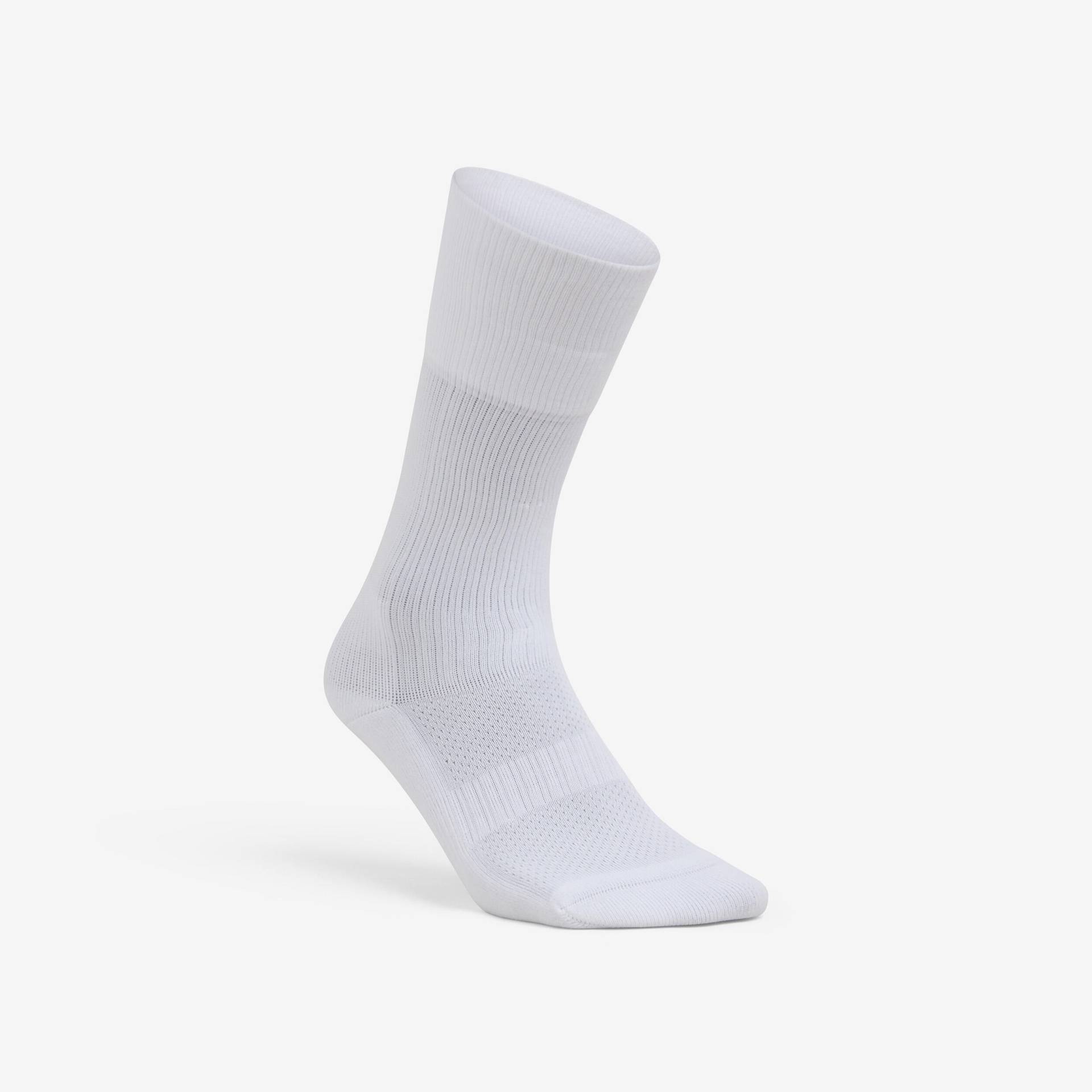 Volleyballsocken VSK500 Mid weiss von ALLSIX