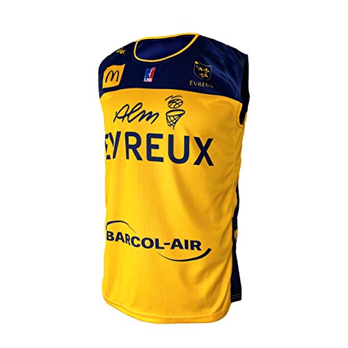 ALM Evreux Basketball ALM Evreux Offizielles Trikot zu Hause, 2019-2020 XS gelb von ALM Evreux Basket