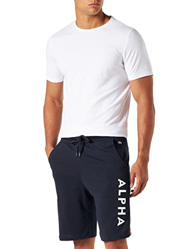 Alpha Industries Alpha Jersey Short Short für Herren Rep.Blue von ALPHA INDUSTRIES