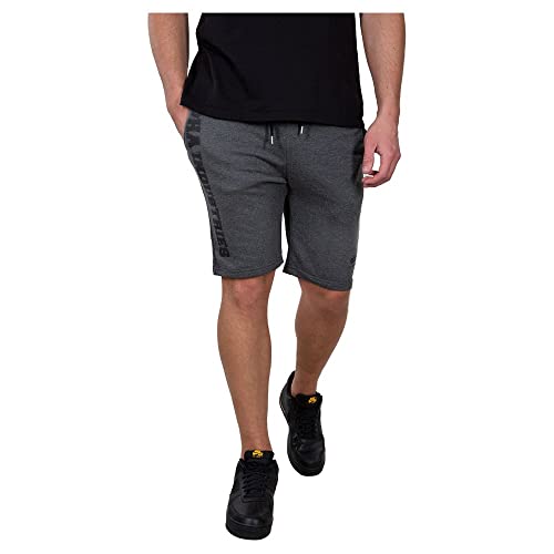 Alpha Industries Basic Short SL Short für Herren Grey Heather von ALPHA INDUSTRIES
