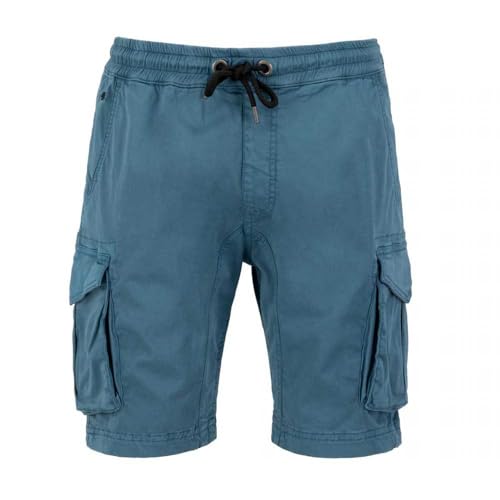 Alpha Industries Cotton Twill Jogger Short Short für Herren Vintage Marine von ALPHA INDUSTRIES