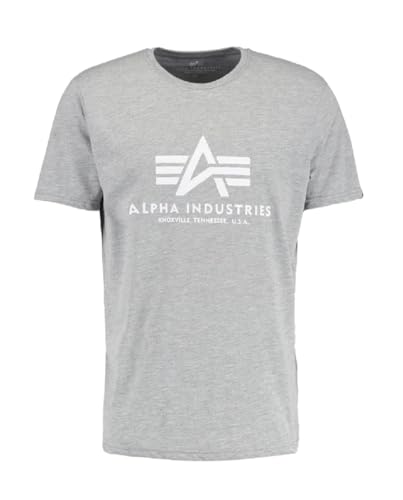 Alpha Industries Herren Basic Small Logo Sweatshirt, Force Green, XS von ALPHA INDUSTRIES