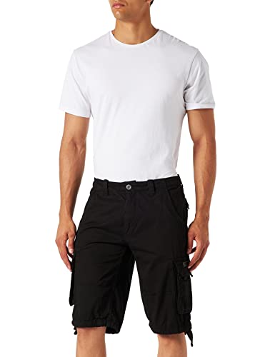 Alpha Industries Herren Jet Short Für Cargos, Schwarz, 36 EU von ALPHA INDUSTRIES