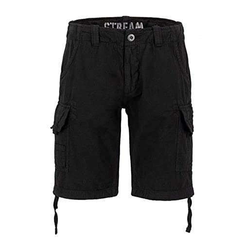 Alpha Industries Stream Short Short für Herren Black von Alpha Industries