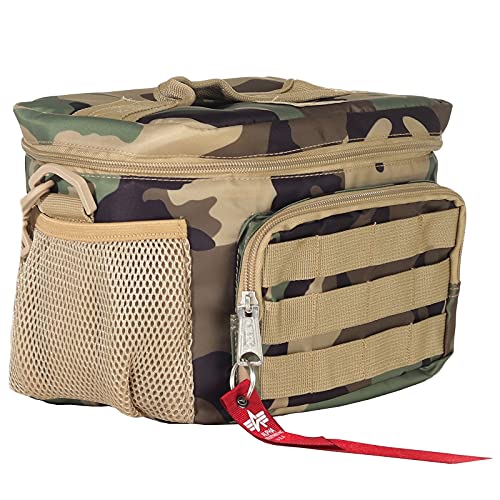 Alpha Industries Tactical Cooler Bag praktische Kühltasche Wdl Camo 65 von ALPHA INDUSTRIES