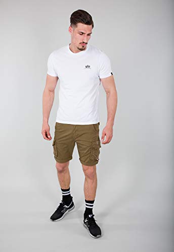 Alpha Industries Herren Crew Short Für Cargos, Khaki, 34 EU von ALPHA INDUSTRIES