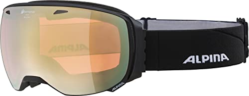 ALPINA BIG HORN Q-LITE - Verspiegelte, Kontrastverstärkende Skibrille Mit 100% UV-Schutz Für Erwachsene von ALPINA