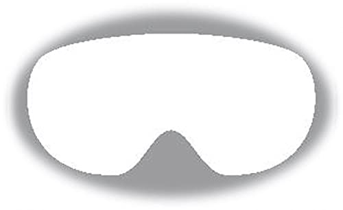 Alpina Ersatzscheibe für Skibrille (99 = Artikel A7008901 Scheibe: QUATTROFLEX Hicon für Modell FREESPIRIT) von ALPINA