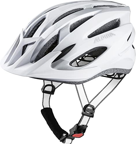 ALPINA MTB 17 Rennrad-Helm, White/Silver, 54-58 von ALPINA