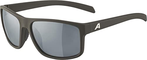 ALPINA NACAN I - Verspiegelte und Bruchsichere Sonnenbrille Mit 100% UV-Schutz Für Erwachsene, coffee-grey matt, One Size von ALPINA