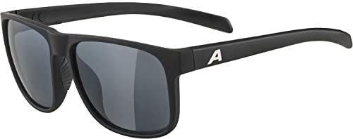 ALPINA NACAN III - Verzerrungsfreie und Bruchsichere Sonnenbrille Mit 100% UV-Schutz Für Erwachsene, black matt, One Size von ALPINA
