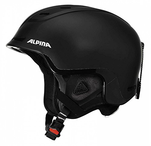 ALPINA SPINE - Sicherer, Individuell Anpassbarer & Hochwertiger Skihelm Für Erwachsene, black matt, 58-61 cm von ALPINA