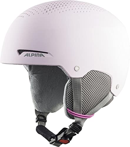 ALPINA ZUPO - Sicherer, Stoßabsorbierender, Belüfteter & Schlagfester Skihelm Für Kinder, light-rose matt, 51-55 cm von ALPINA