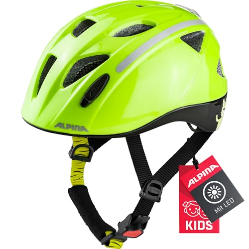 Alpina Kinder Radhelm Ximo Flash Fahrradhelm, Be Visible Reflective, 47-51 cm Alpina Kinder Radhelm Ximo Flash Fahrradhelm, Be Visible Reflective, 47-51 cm von ALPINA