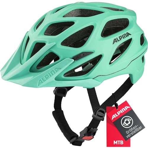 Alpina Mythos 3.0 L.E. - Leichter, Optimal Belüfteter & Anpassbarer Fahrradhelm Mit Antibakteriellen Polstern Für Erwachsene, Turqouise matt, 52-57 cm von ALPINA