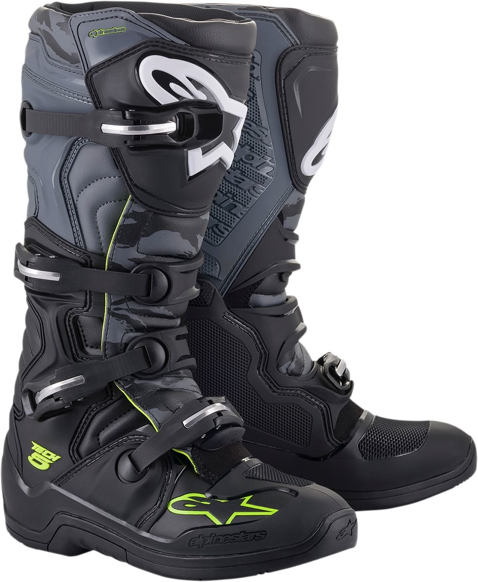 ALPINESTARS(MX) BOOT T5 BK/GY/YL FL 8 von Alpinestars