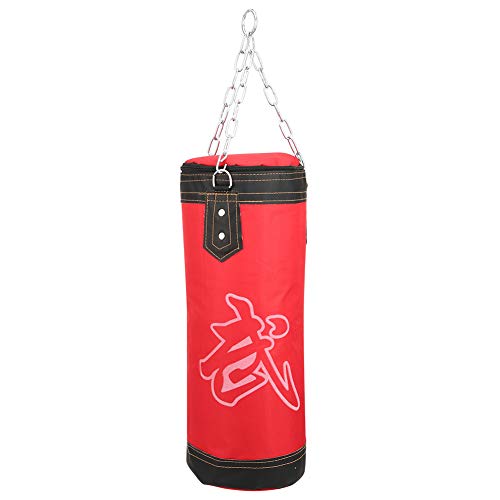 AMONIDA hängende Sandsäcke, Boxsandsäcke, Reißverschluss für Thaiboxen Taekwondo Fitnesstraining unter 14 Jahren Schule Boxen Gym Home von AMONIDA