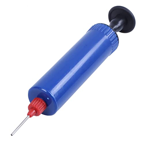 aufblasbar Ball Hand-Pumpe Luftpumpe mit Nadel Blau von ANBP