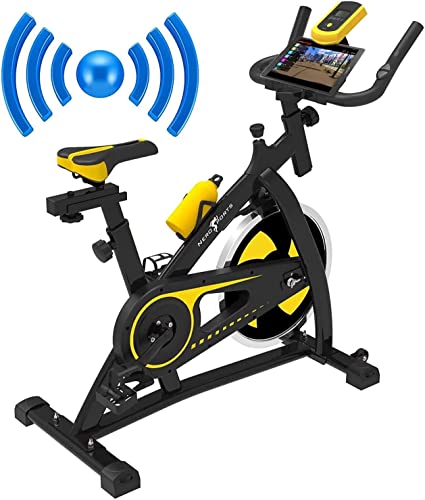 Nero Sports Bluetooth bike Aerobic Heimtrainer Indoor Cardio Fahrrad Pulsmesser Stufe von Nero Sports