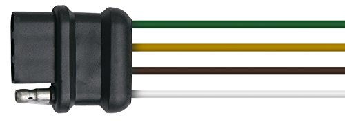 ANCOR Other 48" Female Trailer Assembly 4-Wire 16AWG (1MM²) Green,Yellow,Brown,White DAN-029, Multicolor, One Size von ANCOR