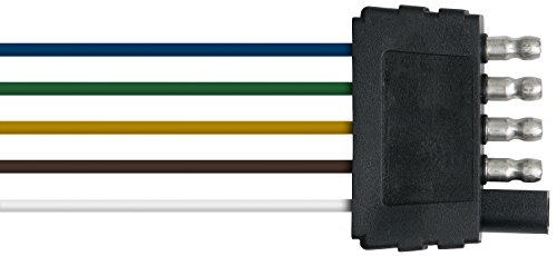 ANCOR Other 8" Male Trailer Assembly 5-Wire 16AWG (1MM²) Green,Yellow,Brown,White,Blue DAN-030, Multicolor, One Size von ANCOR MARINE GRADE