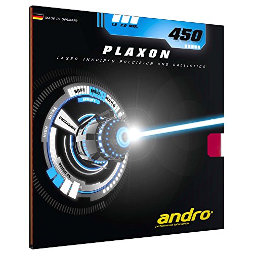 ANDRO Belag Plaxon 450, rot, 2,0 mm von ANDRO