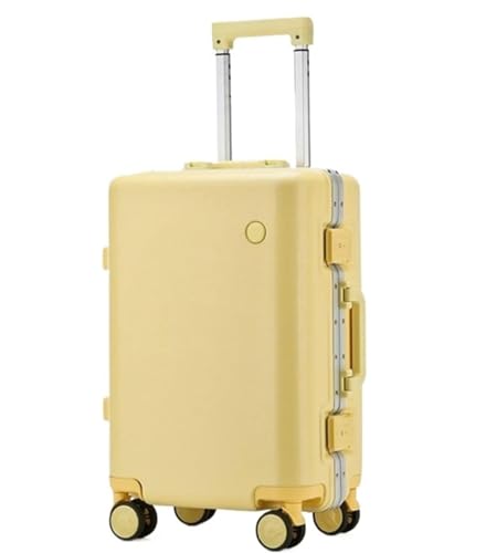 ANIIC Koffer & Trolleys Reisekoffer Multifunktionaler Trennwand-Trolley, Leichtes Passwort-Reise-Hartschalen-Handgepäck Handgepäck Koffer (Color : G, Size : 20in) von ANIIC
