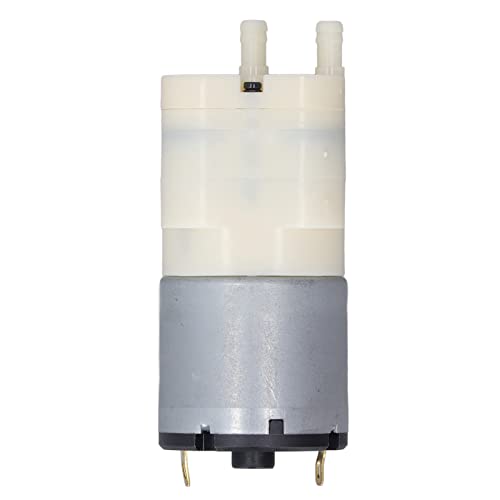 ANKROYU Mikro-Vakuumpumpe, geräuscharme elektrische Pneumatikpumpe aus Kunststoff ABS DC, Mini-Luftpumpen-Boost-Void-Pumpe für Haushaltsgeräte von ANKROYU