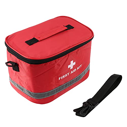 ANNATU Außen Erste Hilfe Kit Sport Camping Tasche Hause Medizinische Notfall Paket Rot Nylon Auffallende Kreuz Symbol Umhänge Tasche von ANNATU