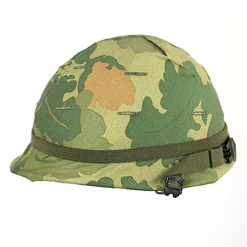 Vietnamkrieg US M1 Helm mit Mitchell-Abdeckung von ANQIAO
