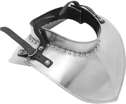ANTIQUEMEDIEVAL Medieval Knight Steel Gorget Funktioneller Nackenschutz von ANTIQUEMEDIEVAL