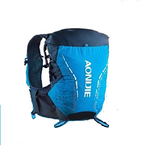 AONIJIER Trinkrucksack, 18L Wassersack Rucksack mit 2L Trinkrucksack Wasserblase Perfekt für Wanderrucksack Fahrradrucksack Klettertaschen (Blau, L/XL) von AONIJIE