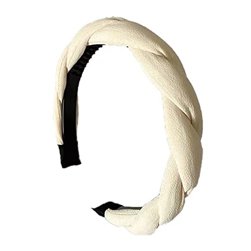 Geflochtenes Stirnband Mit Schwamm Gepolstertes Stirnband Hautpflege Stirnband Für Frauen Slip Stirnbänder Für Frauen Yoga Schweißband Stirnband Geflochtene Stirnbänder Für Frauen von AOOOWER