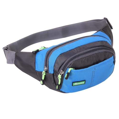 AOOPOO Gürteltasche Bauchtasche für Herren und Damen Wasserdicht Hüfttasche mit 4 Einzelfächern Groß Umhängetaschen Handytasche Sport Hüfttasche für Running Outdoor Reisen Camping Wandern von AOOPOO