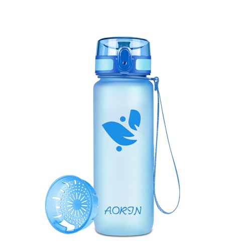 AORIN Trinkflasche - 750ml - Wasserflasche BPA-Frei & Tritan Auslaufsicher Sportflasche, Erwachsene,Trinkflasche Kinder, Fitness,Laufen,Yoga,Fahrrad,Outdoor von AORIN