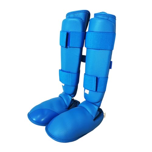 1 Paar Shin Pad Für Kickboxen Karate Martial Art Training PU Muay Thai Protections Intps Guards Protector von AOSAIXIS