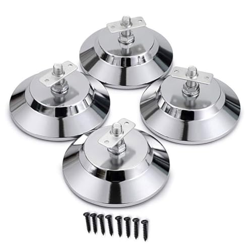 AOSAIXIS 4PCS Metal Billard Table Bein Leveler Verstellbare Billard Feet Height Raisers Füße Leicht Zu Installieren Spieltischzubehör von AOSAIXIS