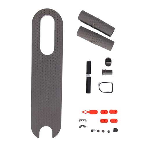 AOSAIXIS Elektrischer Roller Ladeanschluss Gummi Staubstopfen Pedal Silikon Fußmatte Mit Lenker Griffabdeckung Set Lenker Griffabdeckung von AOSAIXIS
