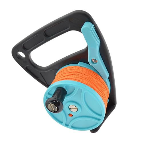 AOSAIXIS Tauchrolle Mit Daumenstopper Tauchwaren Tauchschiffe Rollenausrüstung Für Unterwasser/Höhlendrift Mit Daumenstoppern von AOSAIXIS
